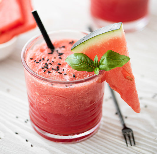 🍉 Creamy Watermelon Smoothie – Your New Go-To Spring Sip! ☀️🥤