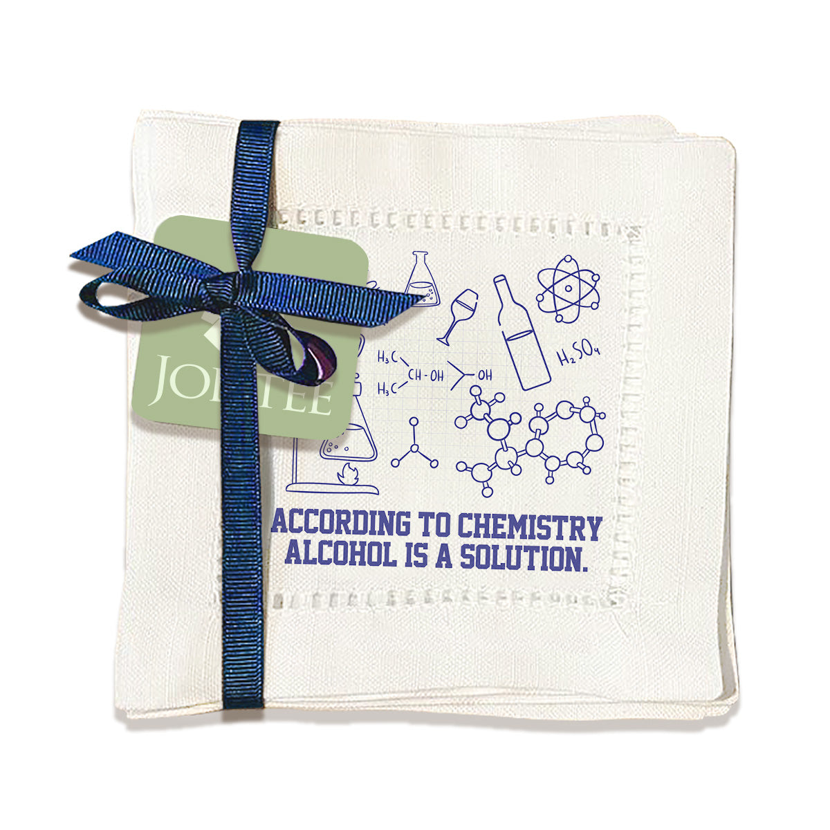 According to Chemistry Hemstitch Napkins