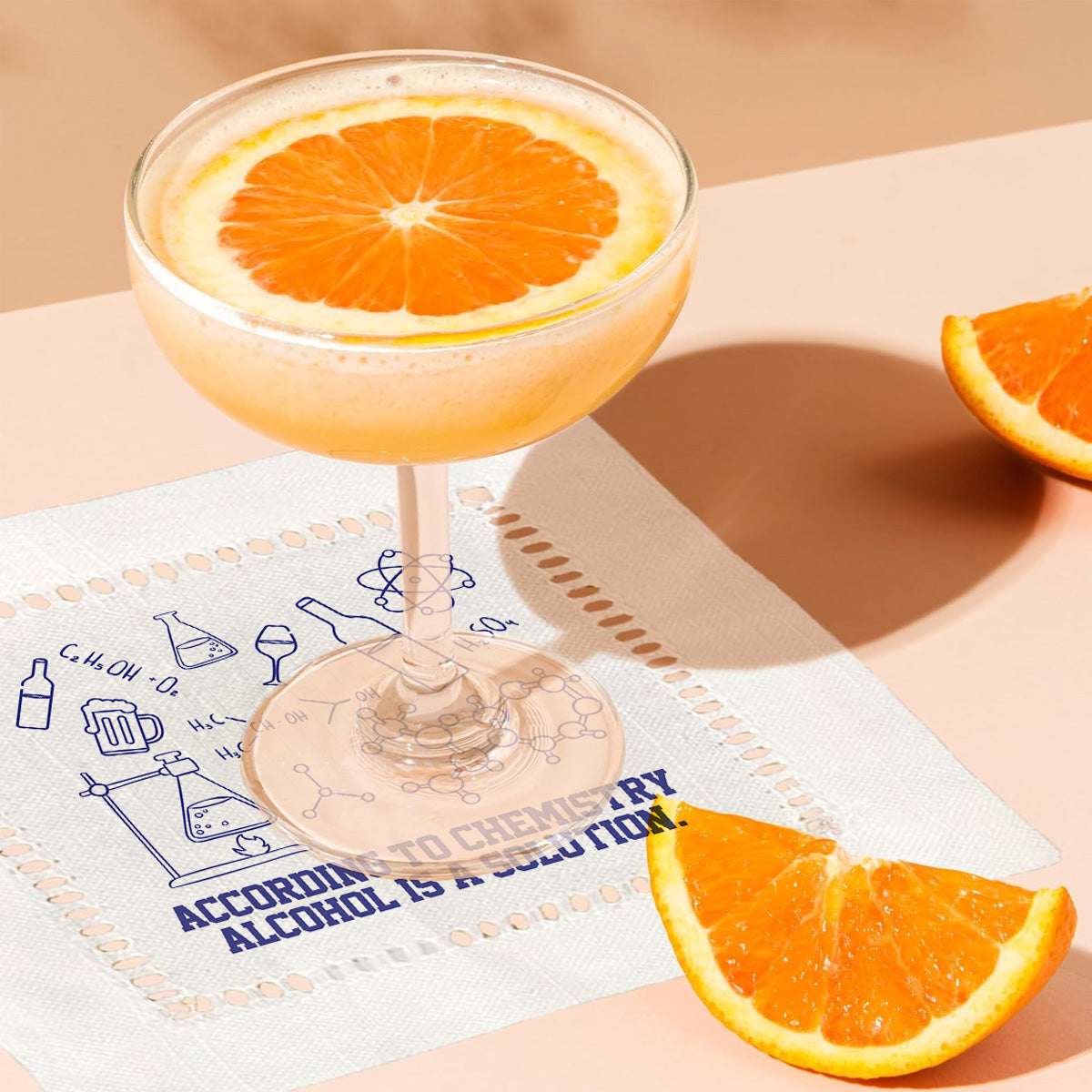 According to Chemistry Hemstitch Napkins