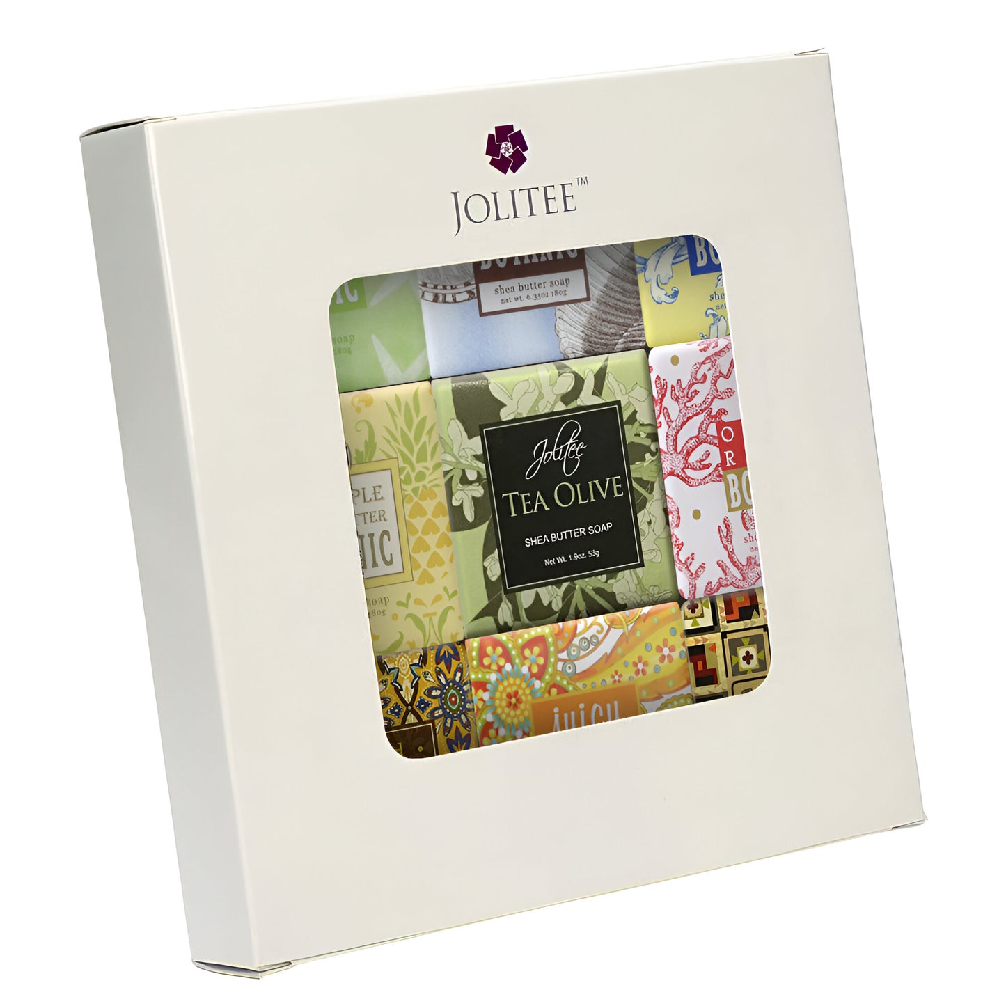 French Milled Botanical Soap Sampler Set in Nine Fabulous Scents (Tropical Beachy)