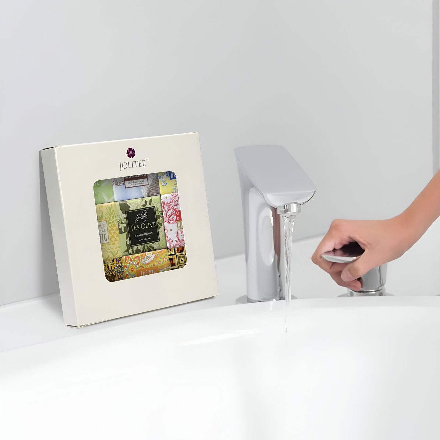 French Milled Botanical Soap Sampler Set in Nine Fabulous Scents (Tropical Beachy)