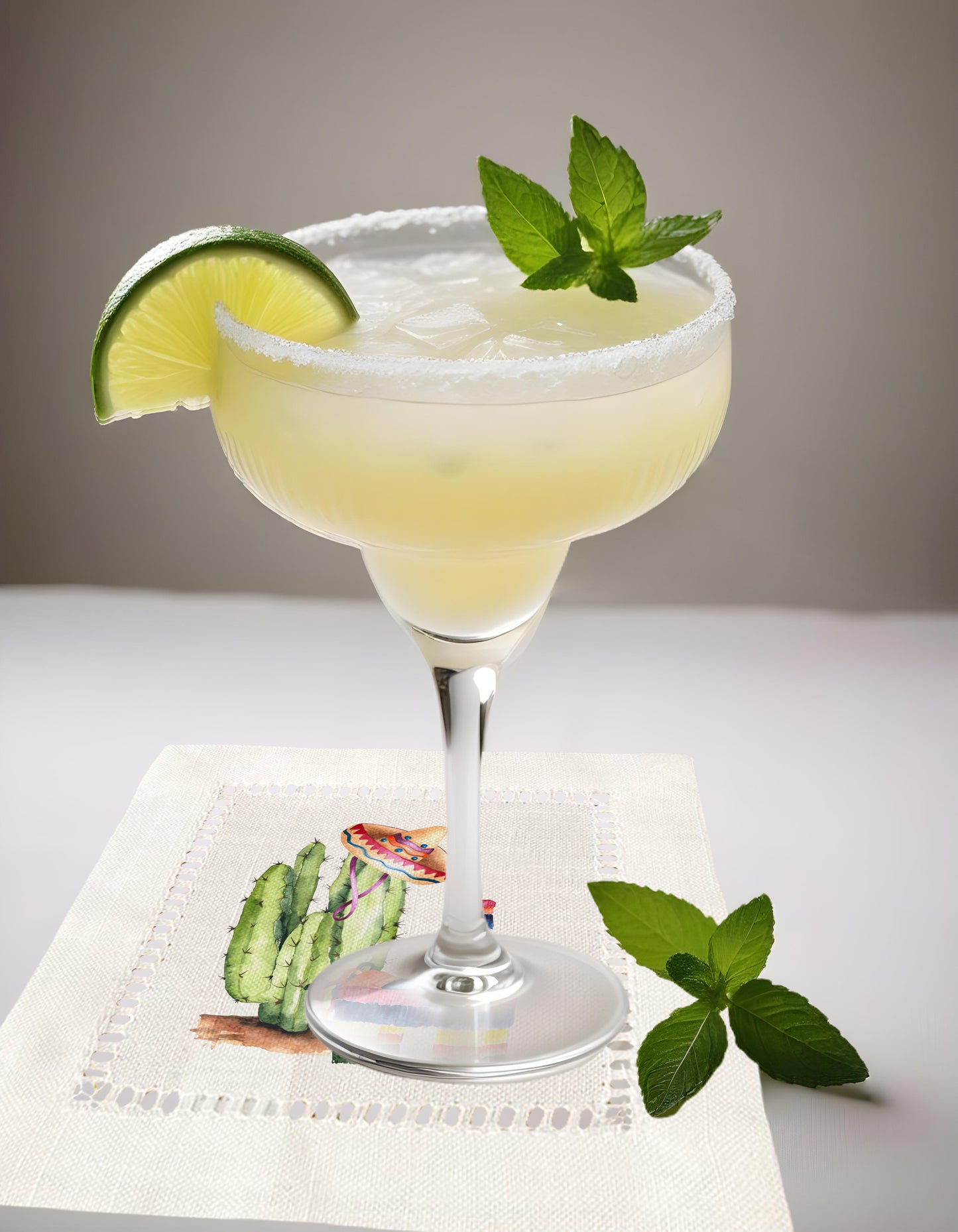 Cinco De Mayo Hemstitch Napkins