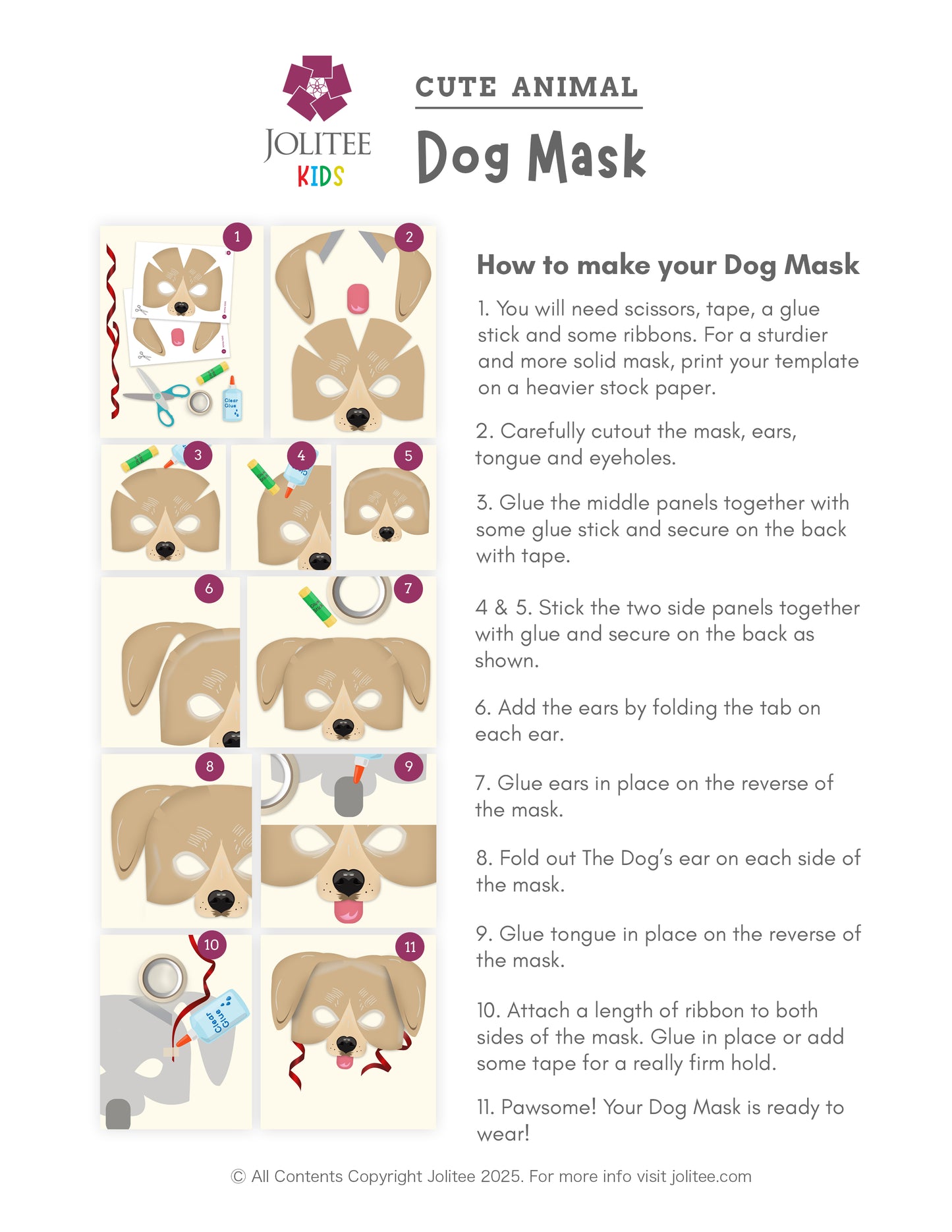 JOLITEE DOG MASK