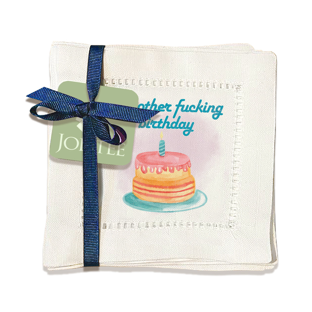 Fucking Birthday Hemstitch Napkins