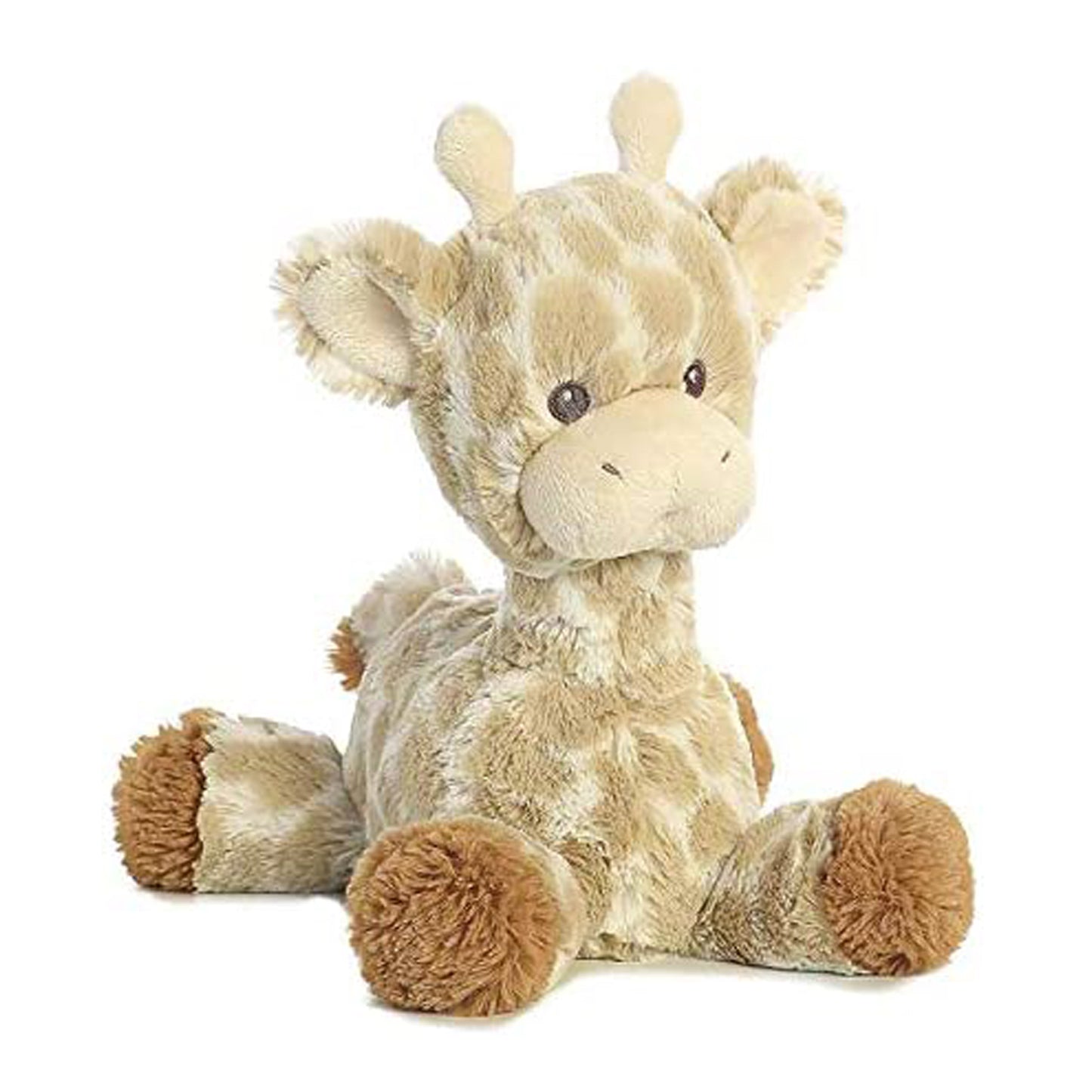 ebba Loppy Giraffe Plush with Finger Puppet Book