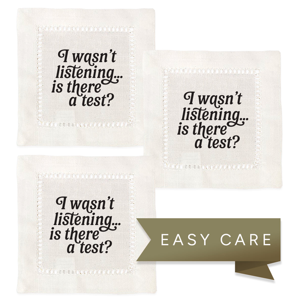 Is There a Test Hemstitch Napkins