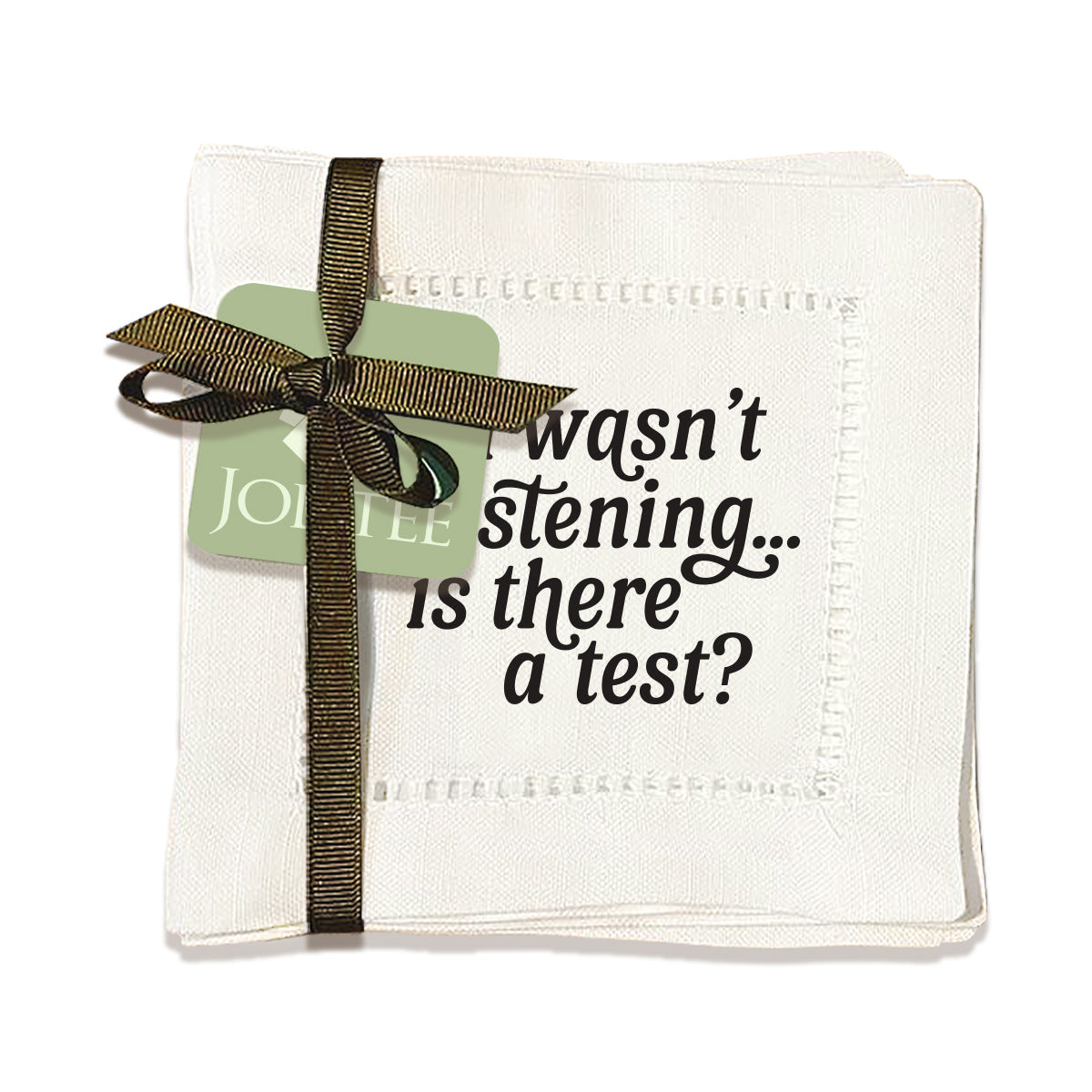 Is There a Test Hemstitch Napkins