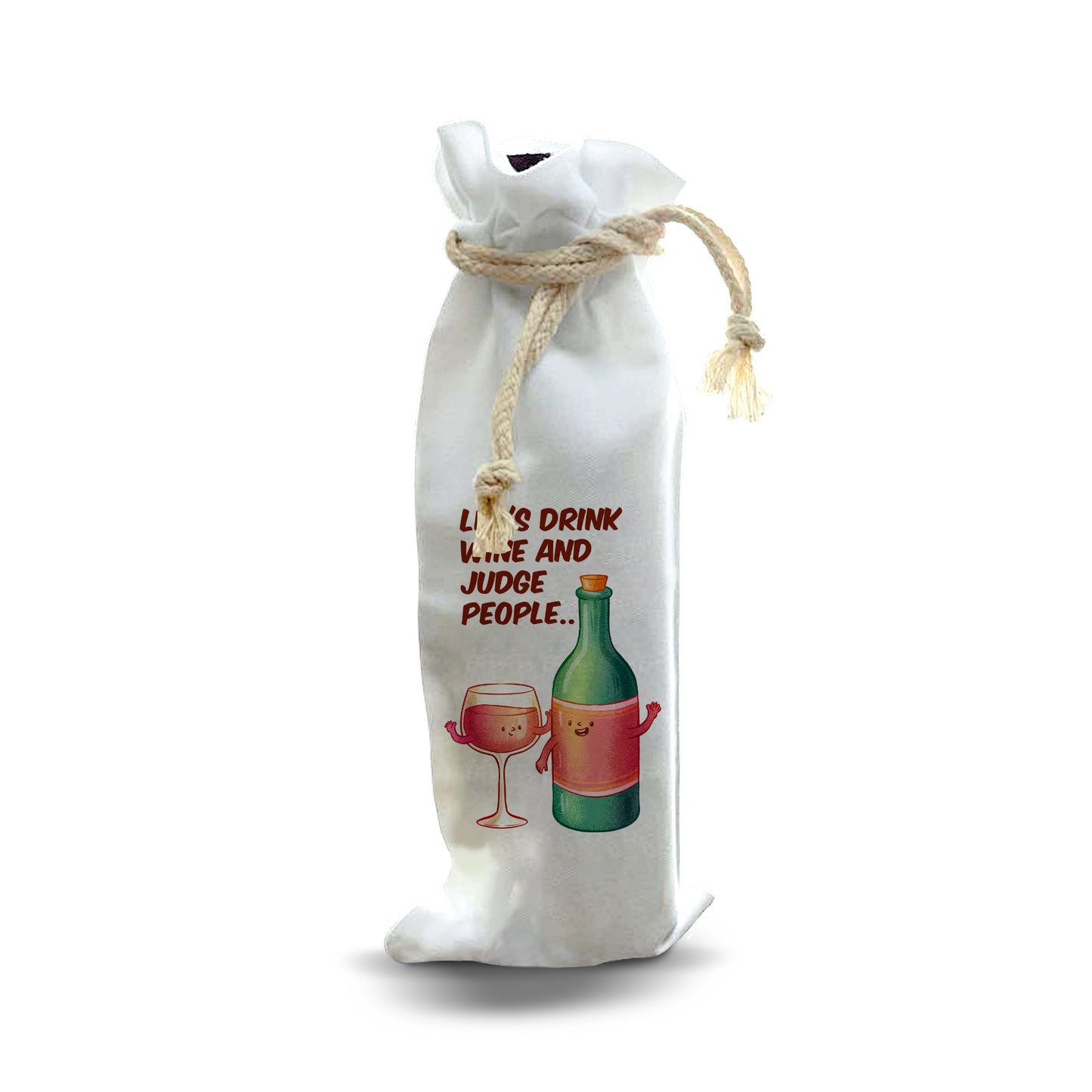 Bottle Bags - Let's Drink Wine