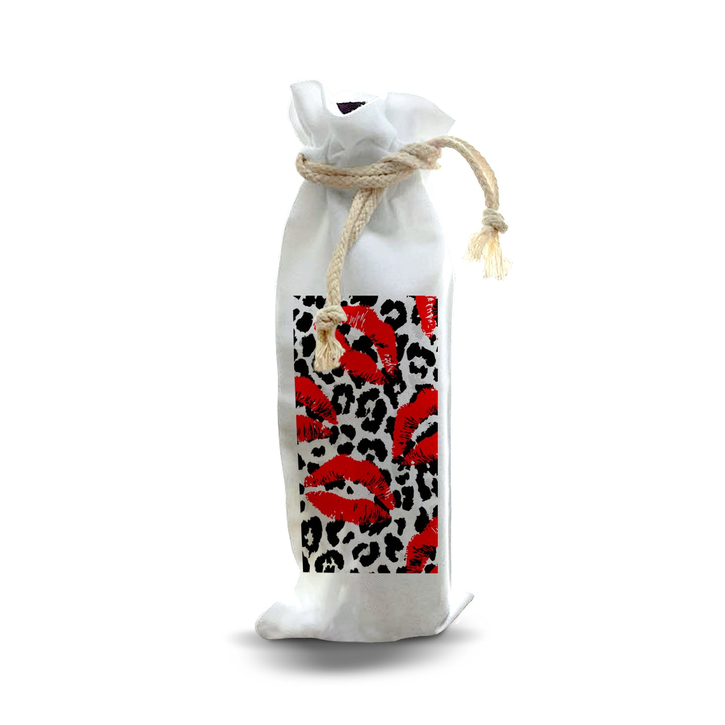 Bottle Bags - Lipstick Leopard