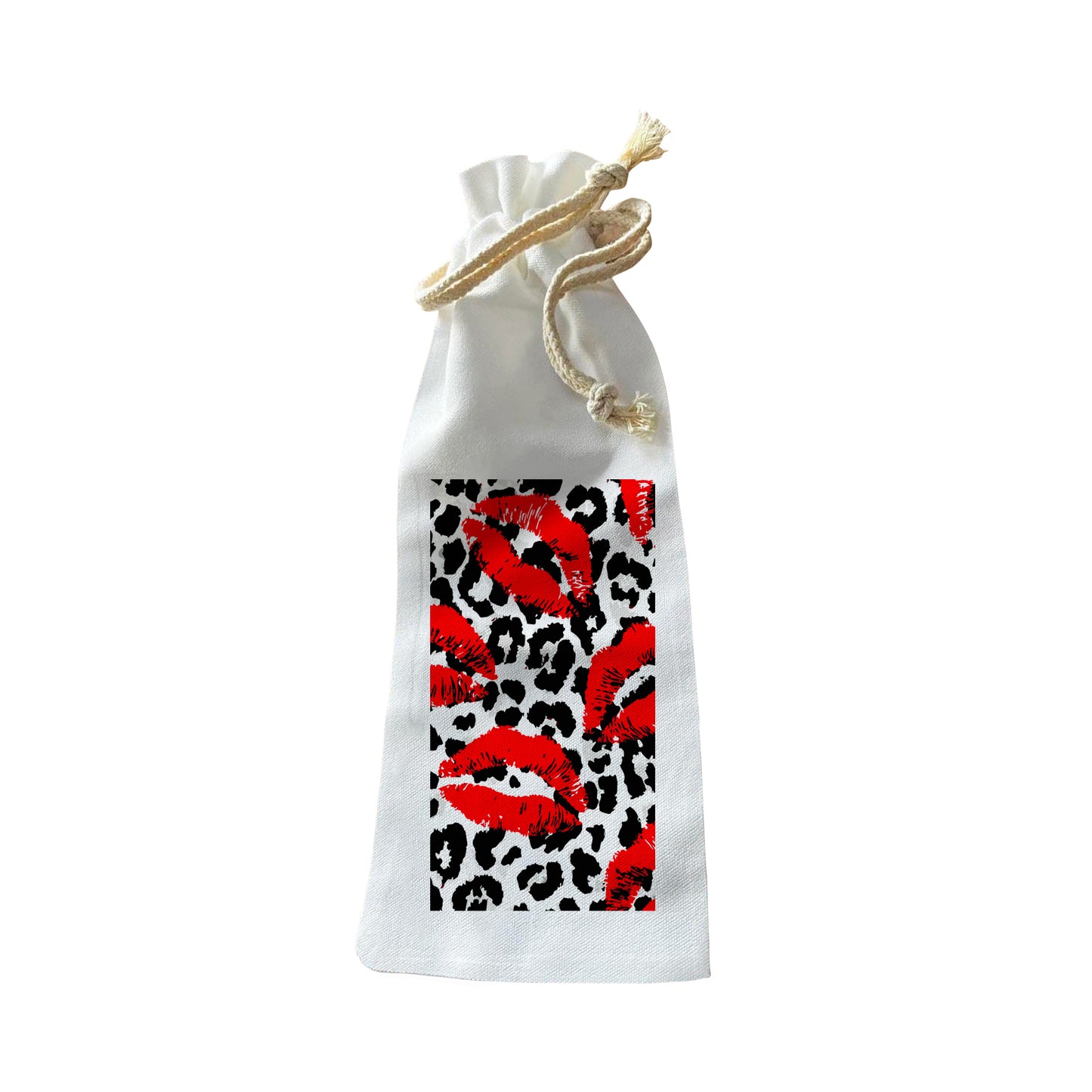 Bottle Bags - Lipstick Leopard
