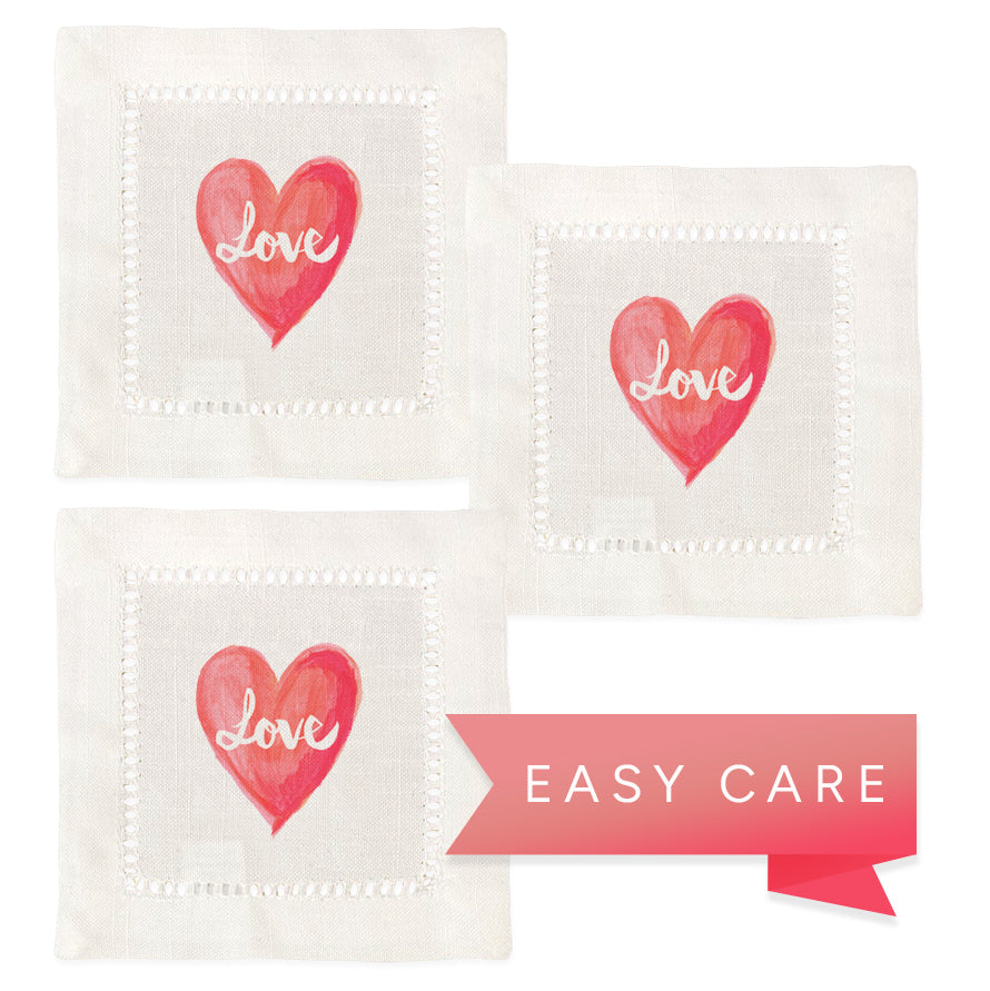 Love Hemstitch Napkins