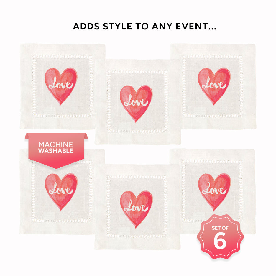 Love Hemstitch Napkins