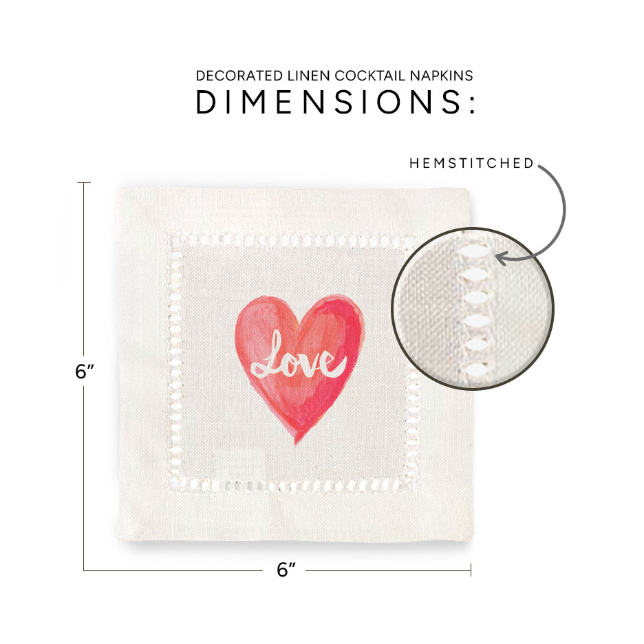Love Hemstitch Napkins