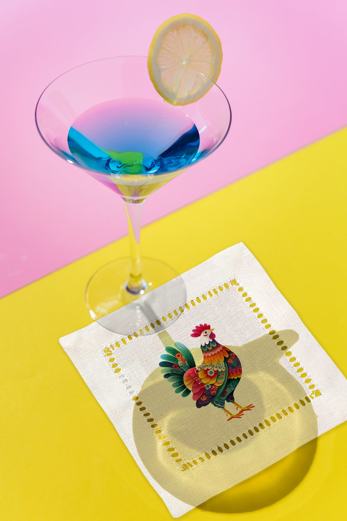 Mother Hen Hemstitch Napkins