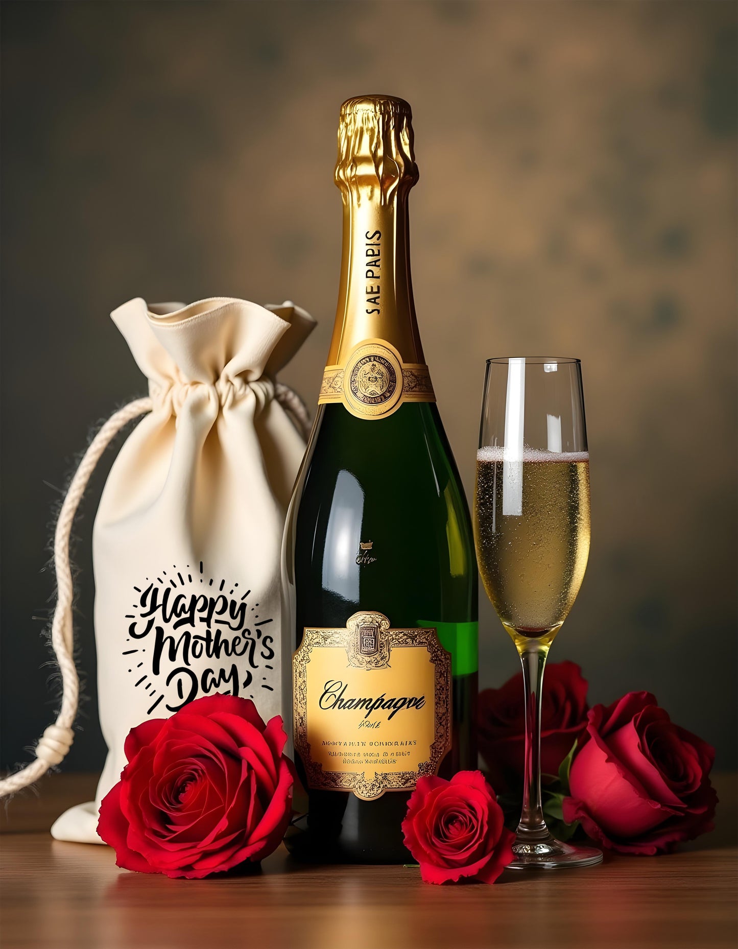 Bottle Bags - Happy Mother's Day