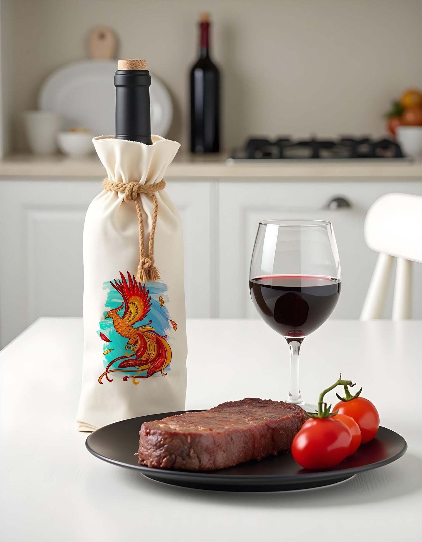 Bottle Bags - Pheonix Art