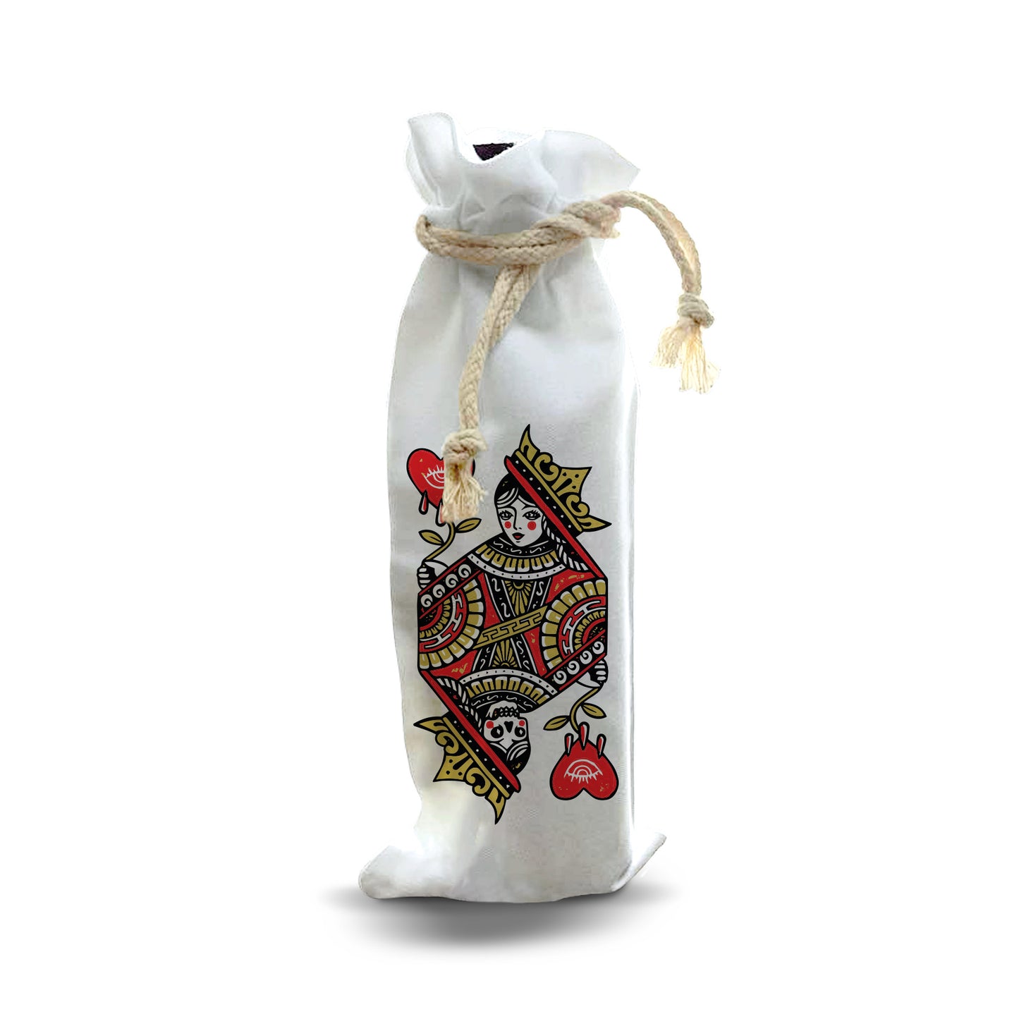 Bottle Bags - Queen Of Hearts