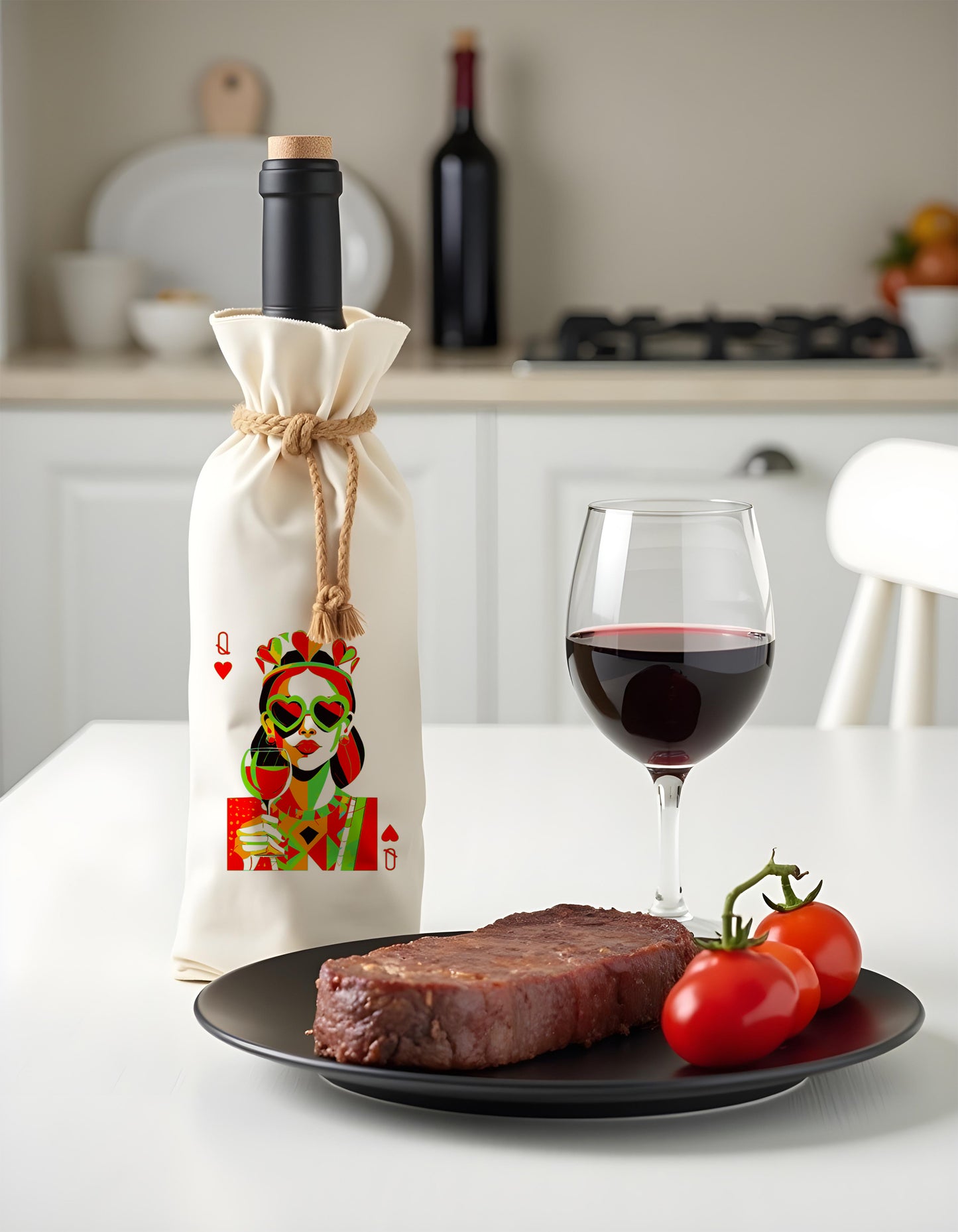 Bottle Bags - Queen of Reds