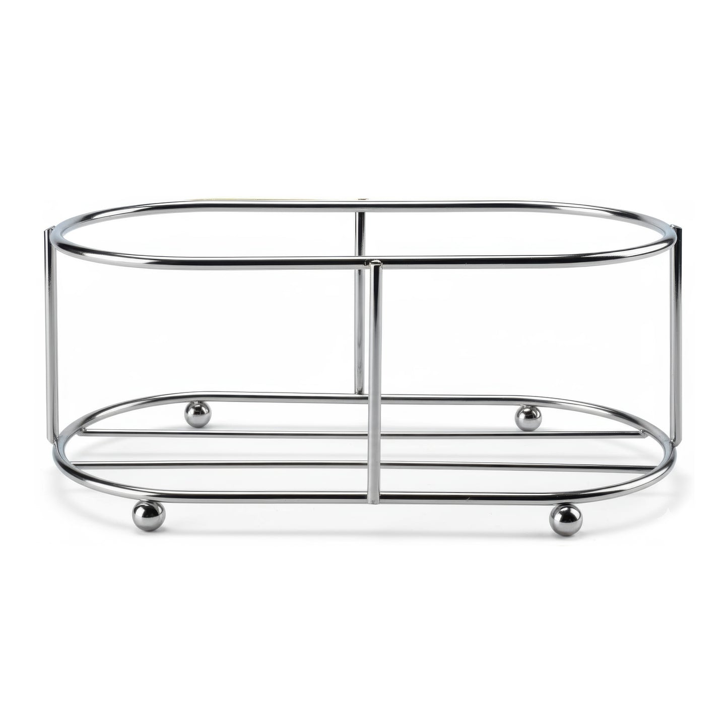 Jolitee Stainless Steel Caddy Compatible with 16 Ounce Soap and Lotion Bottles Collection Black