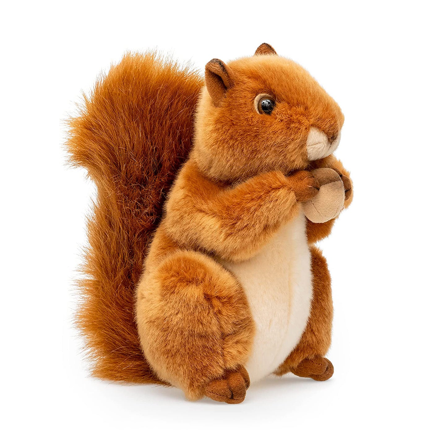 Rusty The Red Stuffed Squirrel Plush Stuffed Animal Plushie, Squirrel Toy Gifts for Kids, Wildlife Animals, Squirrel Plush Toy