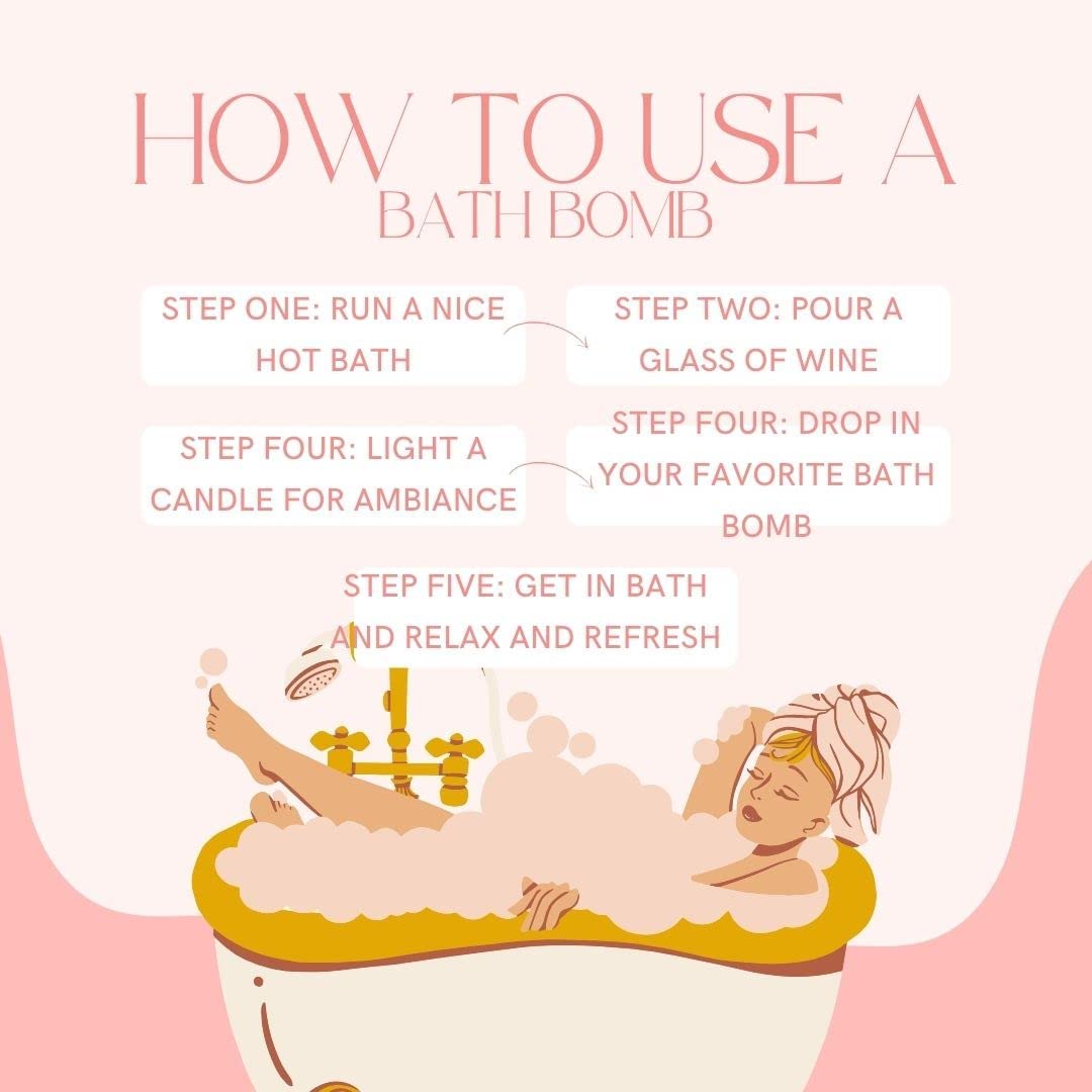 Jolitee Aromatherapy Bath Bombs for Women Gift Set - 6 Large with Organic Shea Butter Bathbombs Made in USA, Bath Salts for Women Relaxing Gifts for Women, Bath Bomb Kit for Her with Essential Oils "