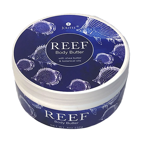 Reef Luxury Whipped Shea and Cocoa Butter with Sea Kelp Extract Body Butter 8 Oz.