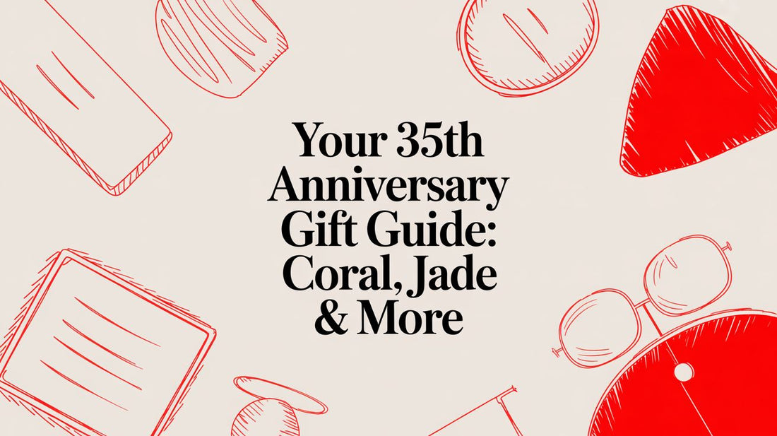 Your 35th Anniversary Gift Guide: Coral, Jade & More