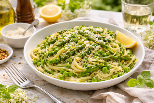 🌿 Asparagus & Spring Pea Pasta: A Fresh Taste of Spring