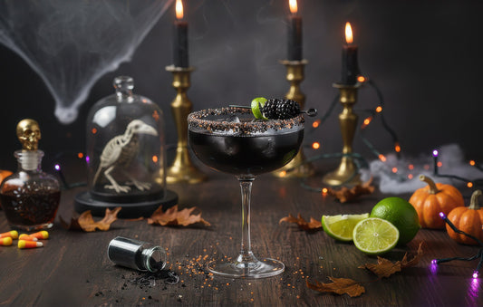 🖤✨ Black Magic Margarita — A Spooky Halloween Cocktail