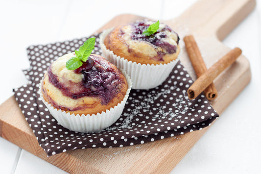 Blueberry Banana Muffins – The Perfect Anytime Treat! 🍌🫐