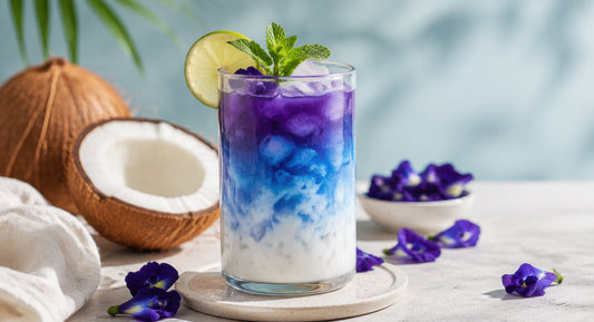 🦋🥥 Butterfly Pea Coconut Cooler