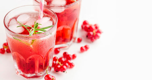 ✨ Cranberry Ginger Sparkler Mocktail