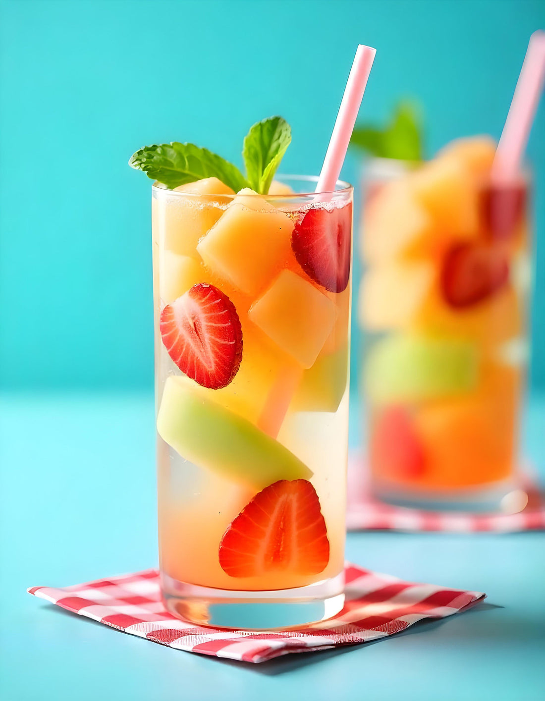 Refreshing Strawberry Melon Fizz – The Perfect Spring & Summer Sip! 🍓🍉✨
