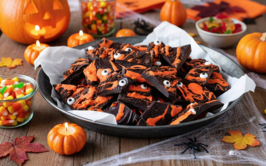 🎃 Spooky Halloween Chocolate Bark — A Sweetly Scary Treat for All Ages