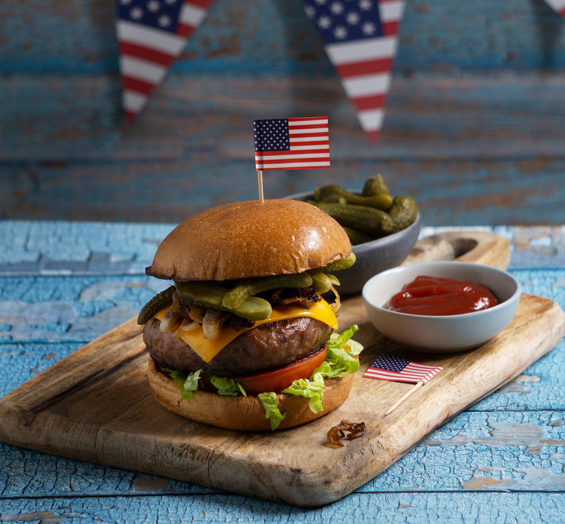 🍔 All-American Hamburgers: The Star of Your July 4th BBQ