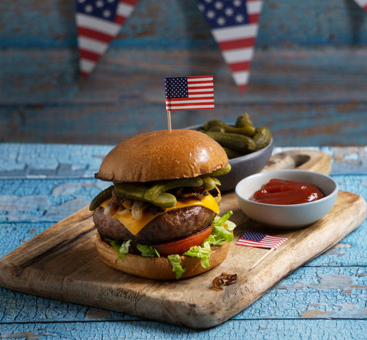 🍔 All-American Hamburgers: The Star of Your July 4th BBQ