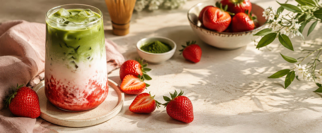 Strawberry Matcha: The Pretty Little Drink That’s Taking Over Everyone’s Feed 🍓🍵
