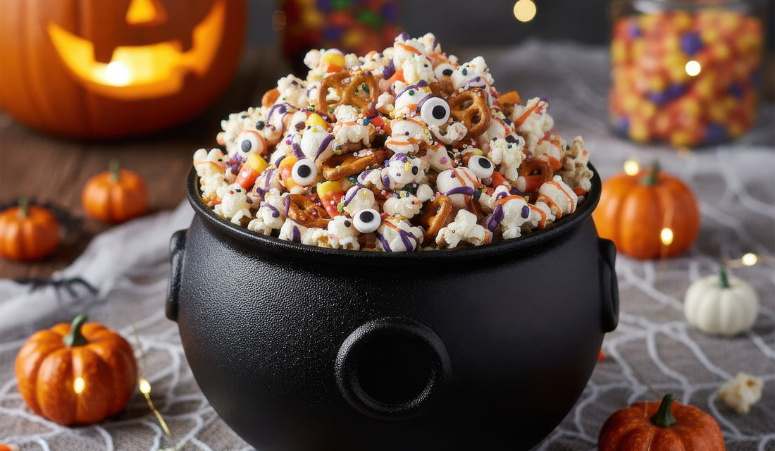 🎃 Monster Popcorn Mix: A Spooky-Sweet Halloween Treat