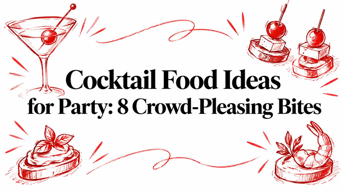 Cocktail Food Ideas for Party: 8 Crowd-Pleasing Bites