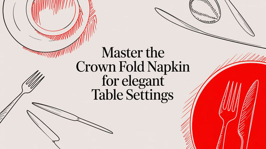 Master the Crown Fold Napkin for Elegant Table Settings