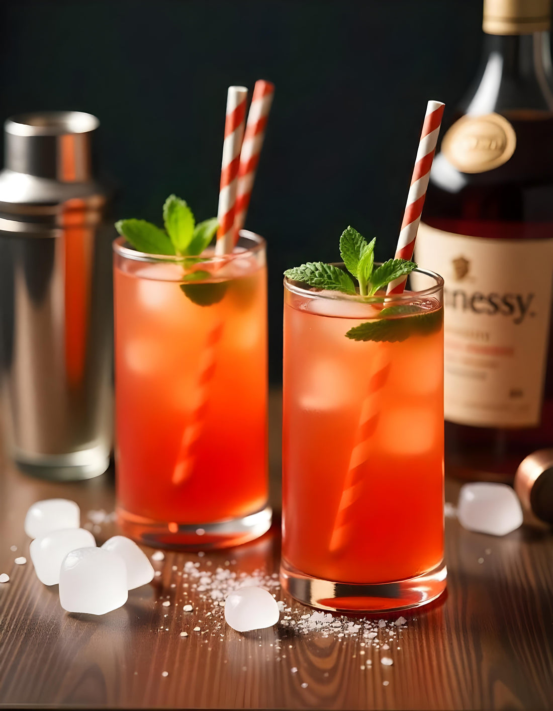 Strawberry Hennessy Cocktail: A Sweet & Smooth Sip 🍓🥃