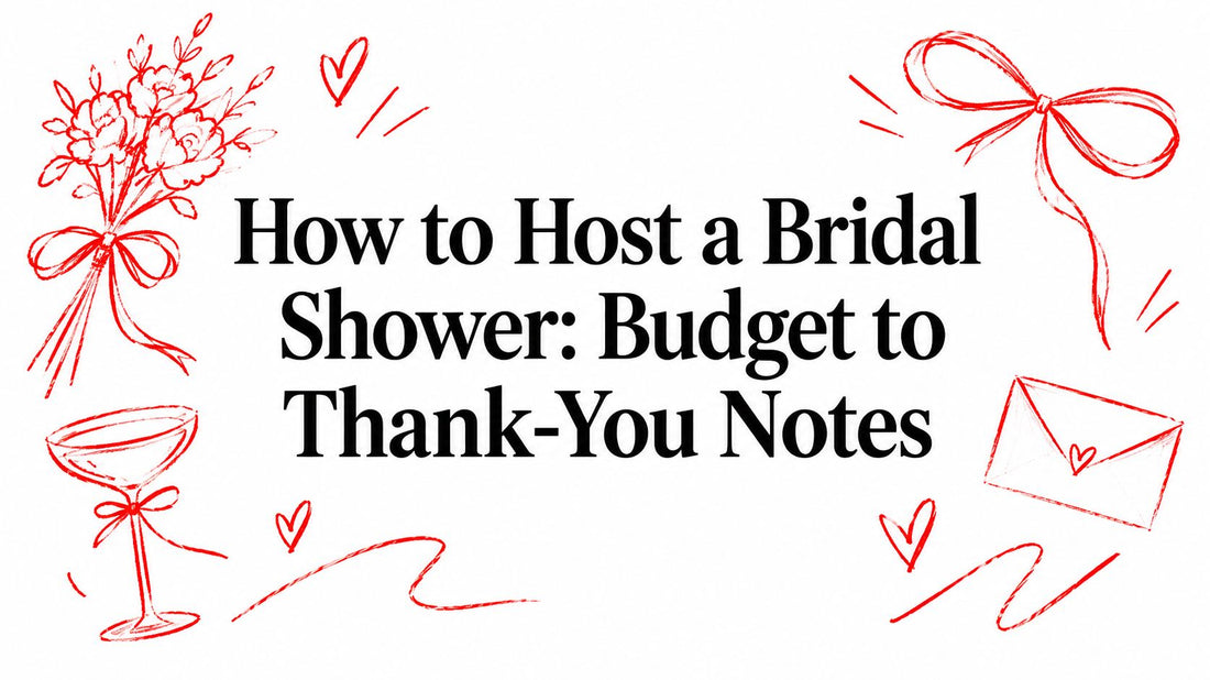 How to Host a Bridal Shower: Budget to Thank-You Notes