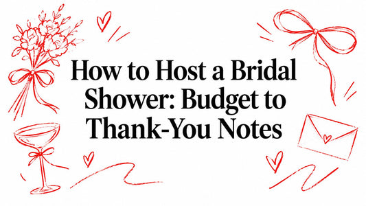 How to Host a Bridal Shower: Budget to Thank-You Notes