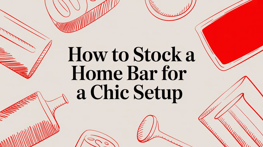 How to Stock a Home Bar: A Chic & Simple Guide