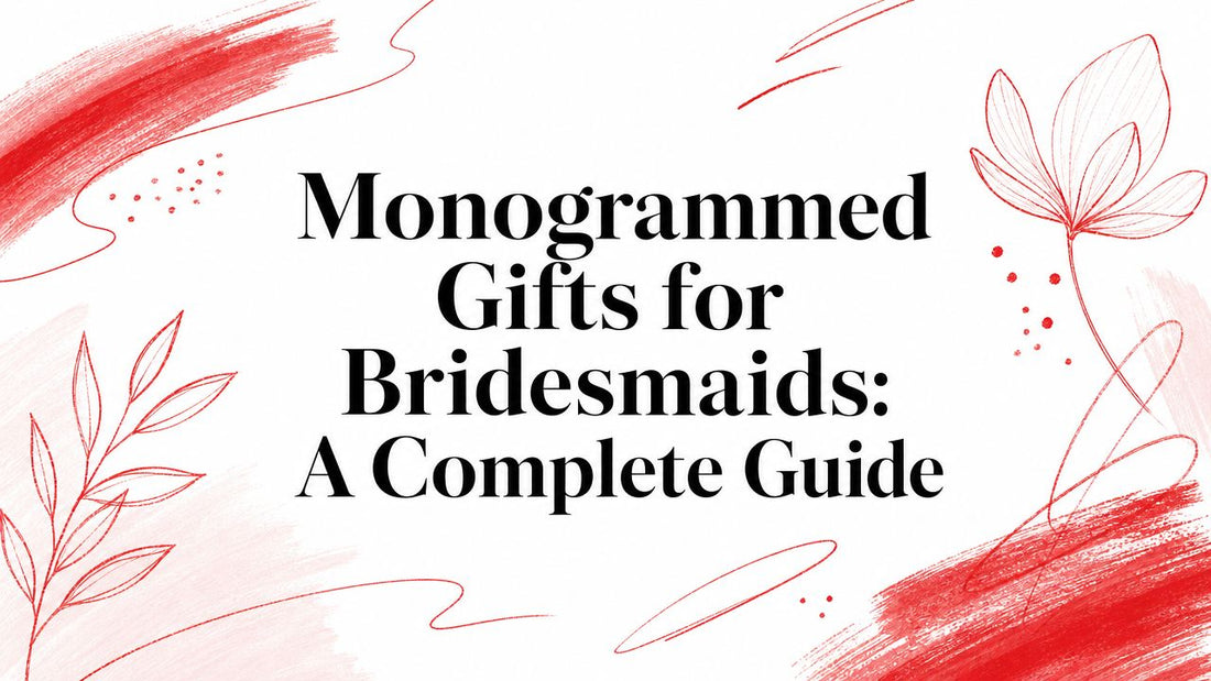Monogrammed Gifts for Bridesmaids: A Complete Guide