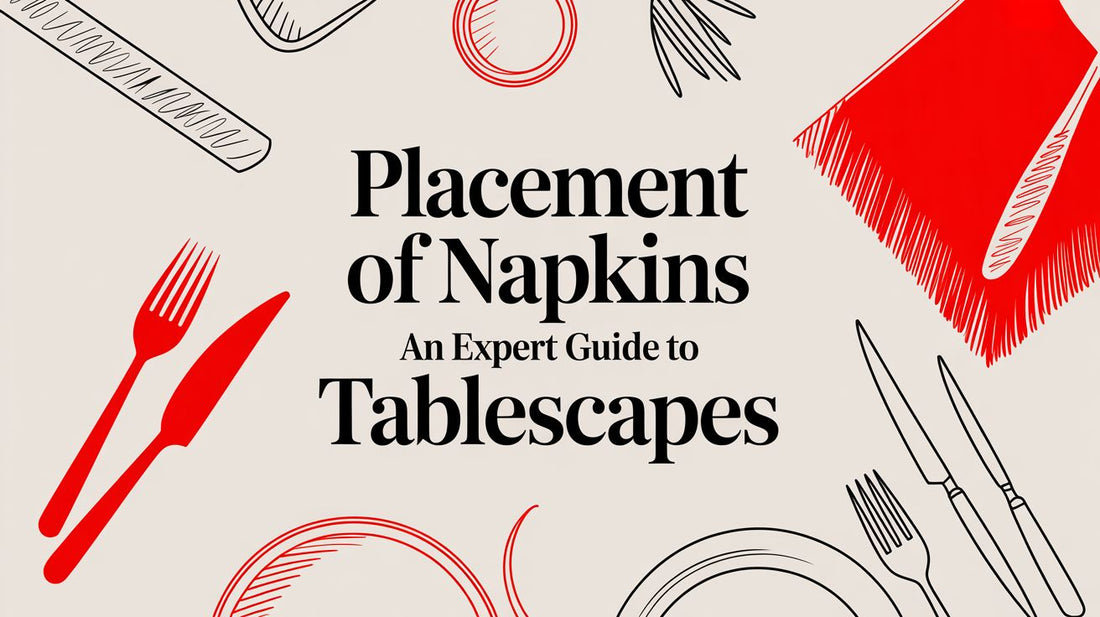 Placement of Napkins: An Expert Guide to Tablescapes in 2026