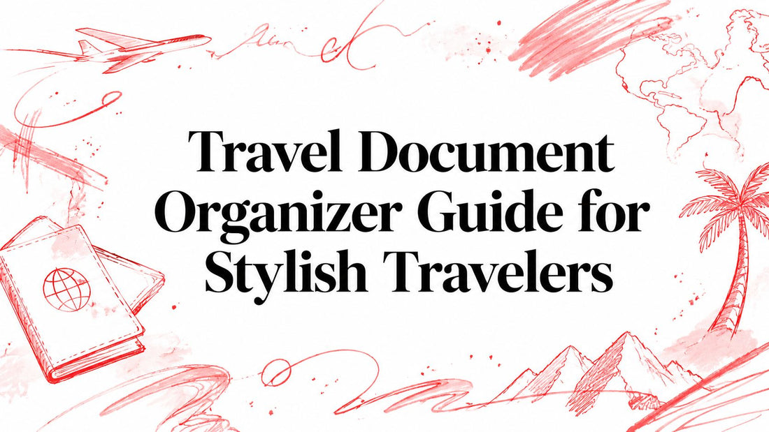Travel Document Organizer Guide for Stylish Travelers