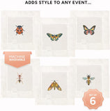 Insects Hemstitch Napkins