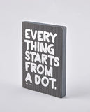 Nuuna Notebook Graphic L Everything Starts From a Dot