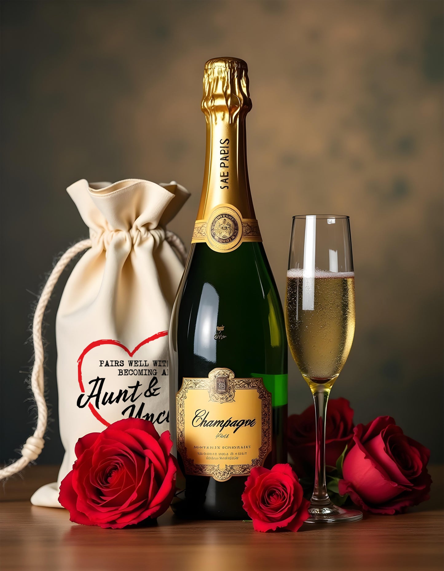 Bottle Bags - I Love My Aunt & Uncle